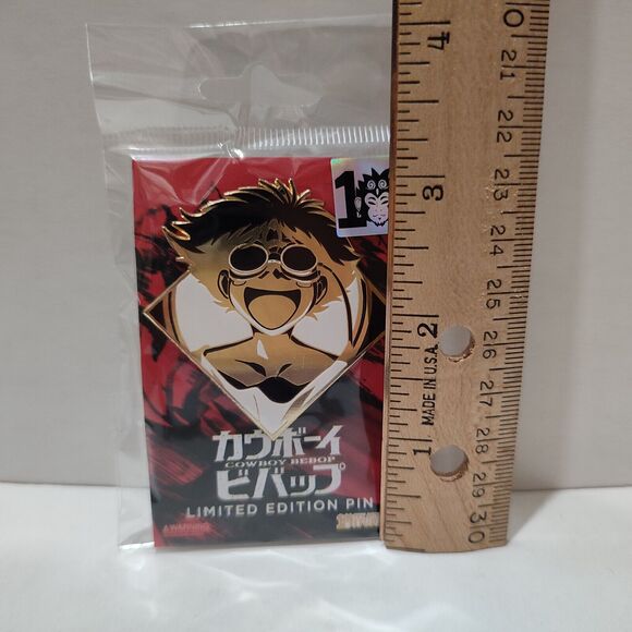Cowboy Bebop Ed Limited Edition Enamel Pin Official Collectible Anime Badge - Picture 2 of 2